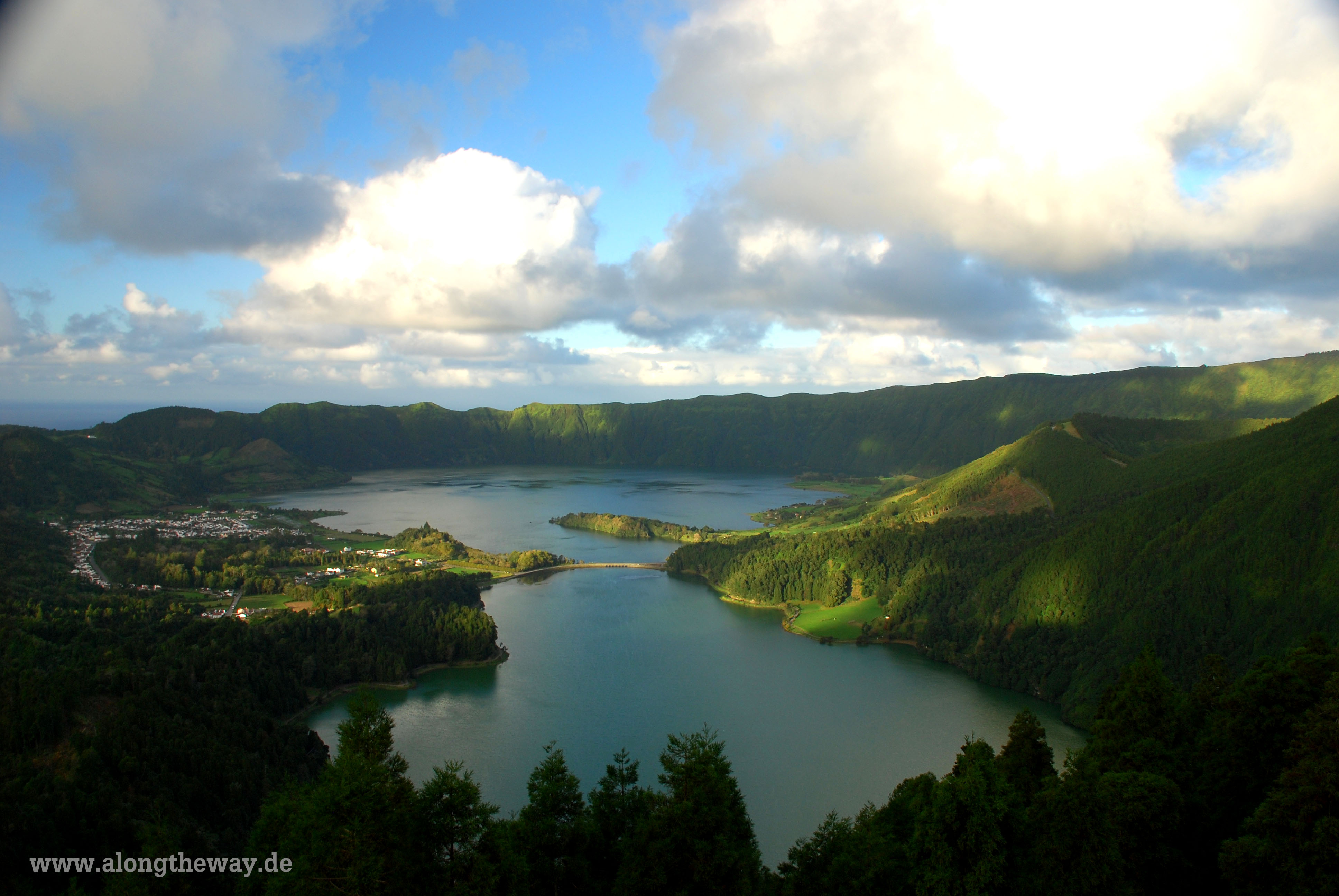 Azoren Lagoa Azul und Lagoa VerdeAzoren LagoaAzul und Lagoa Verde