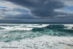 Azoren Wellen an der Nordküste