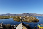 Die Schwimmenden Inseln in Puno am Titicacasee